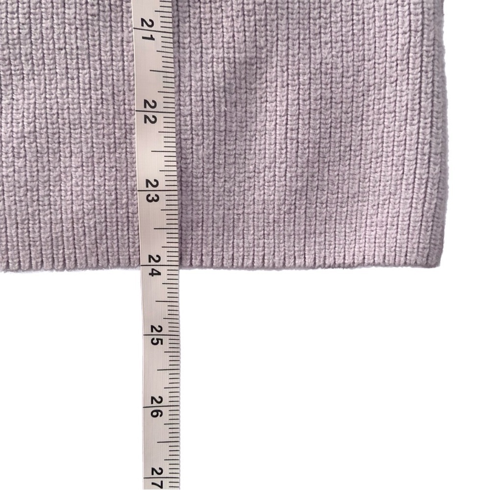Lululemon Merino Wool-Blend Ribbed Crewneck Sweater Faint Lavender Side 6 - Picture 7 of 10